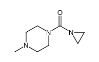 Piperazine, 1-(1-aziridinylcarbonyl)-4-methyl- (9CI)结构式