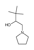 1-pyrrolidino-3,3-dimethyl-2-butanol Structure