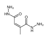 Mesaconic acid,dihydrazide (6CI)结构式