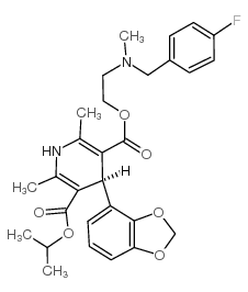 Elgodipine Structure