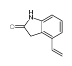 4-乙烯基-1,3-二氢-2H-吲哚-2-酮结构式