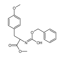 Methyl N-[(benzyloxy)carbonyl]-O-methyl-D-tyrosinate结构式