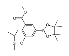 3-(叔丁基二甲基甲硅烷基氧基)-5-(甲氧基羰基)苯硼酸频那醇酯图片