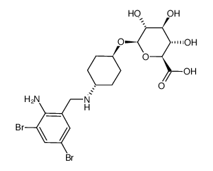 氨溴索O-葡萄糖醛酸结构式