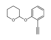 2-(2-ethynylphenoxy)oxane Structure
