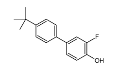 4-(4-tert-butylphenyl)-2-fluorophenol结构式