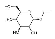 Ethyl-α-D-thio-mannopyranosid Structure