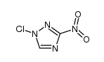 1-Chloro-3-nitro-1,2,4-triazole结构式