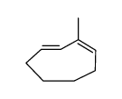 cis,trans-2-methyl-1,3-cyclooctadiene Structure
