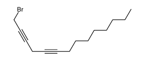 1-bromo-tetradeca-2,5-diyne Structure
