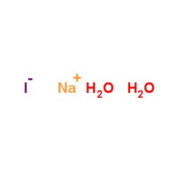 Sodium iodide hydrate (1:1:2) Structure