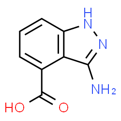 3-Amino-1H-indazole-4-carboxylic acid Structure