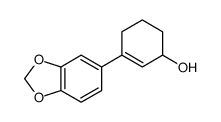 3-(1,3-benzodioxol-5-yl)cyclohex-2-en-1-ol Structure