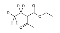 2-Acetyl-butanoic-d5 Acid Ethyl Ester结构式