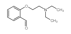2-[2-(二乙胺基)乙氧基]苯甲醛结构式