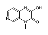 (9CI)-1,4-二氢-4-甲基吡啶并[3,4-b]吡嗪-2,3-二酮结构式