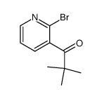 2,2-dimethyl-1-(2-bromopyridin-3-yl)propan-1-one Structure