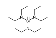 N-[bis(diethylamino)silyl]-N-ethylethanamine结构式