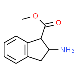 1H-Indene-1-carboxylicacid,2-amino-2,3-dihydro-,methylester(9CI) structure