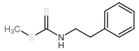 苯乙基-二硫代氨基甲酸甲酯结构式