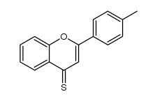 4'-methyl-4-thionoflavone Structure