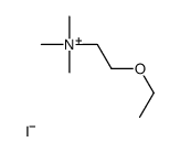2-ethoxyethyl(trimethyl)azanium,iodide结构式