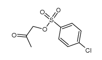 4-Chlor-benzolsulfonsaeure-acetolester结构式