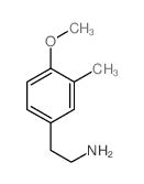2-(3-CHLORO-4-METHOXY-PHENYL)-ETHYLAMINE structure
