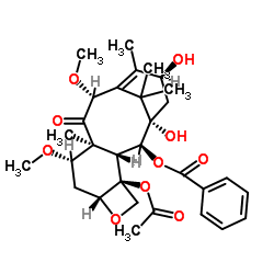 7,10-dimethoxy-Baccatin III Structure