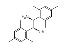 (1S,2S)-1,2-双(2,4,6-三甲苯基)乙二胺结构式