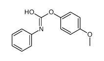 (4-methoxyphenyl) N-phenylcarbamate Structure
