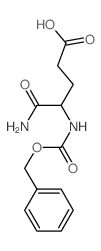 Pentanoic acid,5-amino-5-oxo-4-[[(phenylmethoxy)carbonyl]amino]-, (4R)-结构式