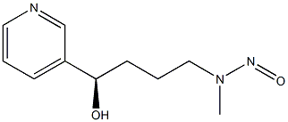 (R)-4-(甲基亚硝胺基)-1-(3-吡啶基)-1-丁醇结构式