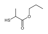 propyl2-mercaptopropionate Structure