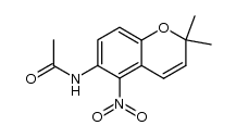 N-(2,2-dimethyl-5-nitro-2H-chromen-6-yl)acetamide Structure