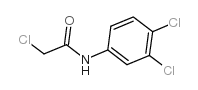 2-氯-n-(3,4-二氯苯基)乙酰胺结构式