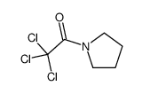 (8CI,9CI)-1-(三氯乙酰基)-吡咯烷结构式