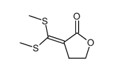 3-(bis-methylsulfanyl-methylene)-dihydro-furan-2-one Structure
