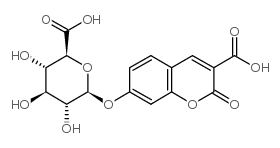 羧基贝叶素β-D-葡萄糖醛酸(CUGlcU)结构式