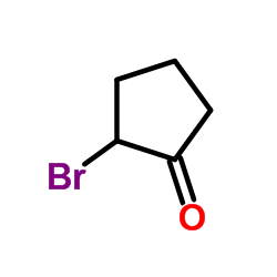 2-溴环戊酮结构式