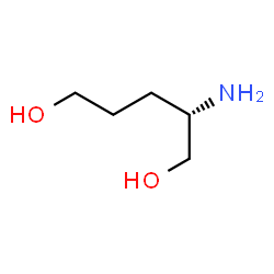 (2S)-2-Amino-1,5-pentanediol结构式