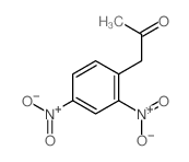 2-Propanone,1-(2,4-dinitrophenyl)-结构式