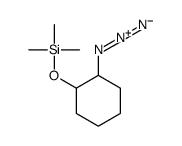 (2-azidocyclohexyl)oxy-trimethylsilane结构式