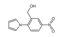 [5-nitro-2-(1H-pyrrol-1-yl)phenyl]methanol Structure