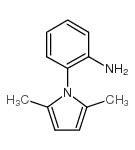 2-(2,5-二甲基-1H-吡咯-1-基)苯胺结构式
