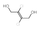 2-Butene-1,4-diol,2,3-dichloro- structure