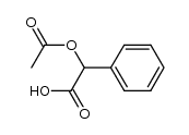 (2S)-2-acetyloxy-2-phenyl acetic acid结构式