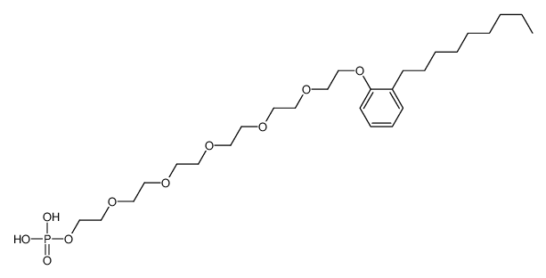 壬基酚聚醚-6 磷酸酯结构式