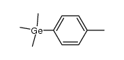trimethyl(4-methylphenyl)germane结构式