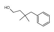 3,3-dimethyl-4-phenyl-butan-1-ol结构式
